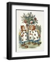 The Playing Cards-John Teniel-Framed Premium Giclee Print