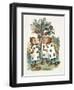 The Playing Cards-John Teniel-Framed Premium Giclee Print