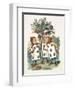 The Playing Cards-John Teniel-Framed Premium Giclee Print