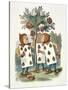 The Playing Cards-John Teniel-Stretched Canvas