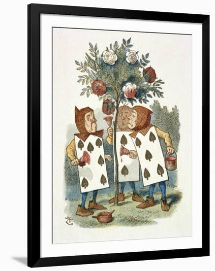 The Playing Cards-John Teniel-Framed Giclee Print