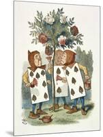 The Playing Cards-John Teniel-Mounted Giclee Print