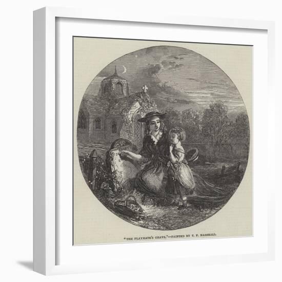 The Playmate's Grave-Thomas Falcon Marshall-Framed Premium Giclee Print