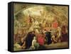 The Plays of William Shakespeare, 1849 (Oil on Canvas)-John Gilbert-Framed Stretched Canvas