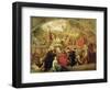 The Plays of William Shakespeare, 1849 (Oil on Canvas)-John Gilbert-Framed Giclee Print