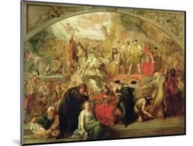 The Plays of William Shakespeare, 1849 (Oil on Canvas)-John Gilbert-Mounted Giclee Print