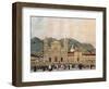 The Plaza de Bolivar, Bogota, 1837-J. Castillo-Framed Giclee Print