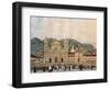 The Plaza de Bolivar, Bogota, 1837-J. Castillo-Framed Giclee Print