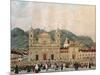 The Plaza de Bolivar, Bogota, 1837-J. Castillo-Mounted Giclee Print