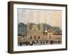 The Plaza de Bolivar, Bogota, 1837-J. Castillo-Framed Giclee Print