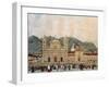 The Plaza de Bolivar, Bogota, 1837-J. Castillo-Framed Giclee Print