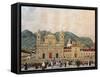 The Plaza de Bolivar, Bogota, 1837-J. Castillo-Framed Stretched Canvas