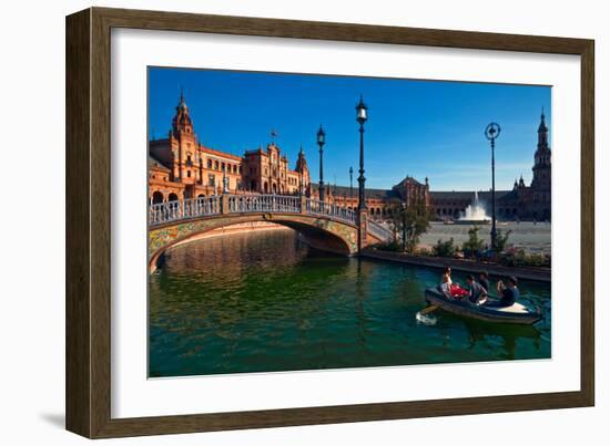 The Plaza De Espana-null-Framed Photographic Print