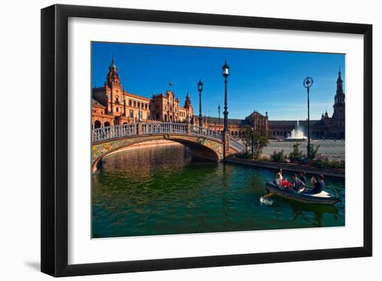 The Plaza De Espana-null-Framed Photographic Print