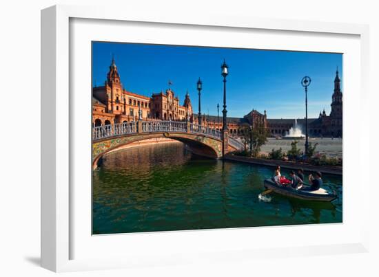 The Plaza De Espana-null-Framed Photographic Print