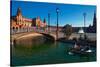 The Plaza De Espana-null-Stretched Canvas