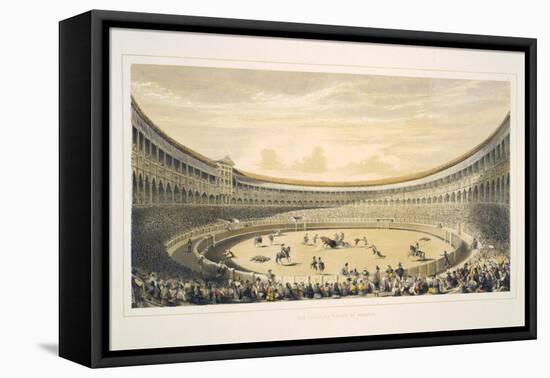 The Plaza De Toros of Madrid-null-Framed Stretched Canvas