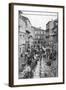 The Plaza Marques De Aranda, Villagarcia, Spain, Early 20th Century-Pedro Abad Abalo-Framed Giclee Print