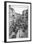 The Plaza Marques De Aranda, Villagarcia, Spain, Early 20th Century-Pedro Abad Abalo-Framed Giclee Print