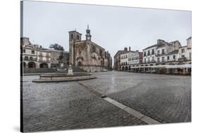 The Plaza Mayor, Trujillo, Caceres, Extremadura, Spain, Europe-Michael Snell-Stretched Canvas