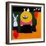 The pleasure of being still life, 1996, (oil on linen)-Cristina Rodriguez-Framed Giclee Print