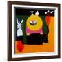 The pleasure of being still life, 1996, (oil on linen)-Cristina Rodriguez-Framed Giclee Print