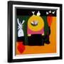 The pleasure of being still life, 1996, (oil on linen)-Cristina Rodriguez-Framed Giclee Print