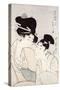 The Pleasure of Conversation, from the Series Tosei Kobutsu Hakkei-Kitagawa Utamaro-Stretched Canvas