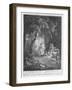 The Pleasures of Summer, Engraved by Francois Joullain-Jean Antoine Watteau-Framed Giclee Print