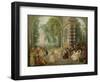 The Pleasures of the Ball, 1715/16-Jean Antoine Watteau-Framed Giclee Print