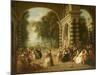 The Pleasures of the Ball-Jean-Baptiste Pater-Mounted Giclee Print
