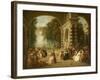 The Pleasures of the Ball-Jean-Baptiste Pater-Framed Giclee Print