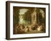 The Pleasures of the Ball-Jean-Baptiste Pater-Framed Giclee Print