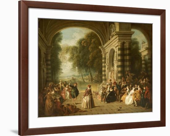 The Pleasures of the Ball-Jean-Baptiste Pater-Framed Giclee Print