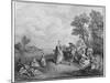 The Pleasures of the Countryside-Nicolas Lancret-Mounted Giclee Print