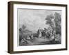 The Pleasures of the Countryside-Nicolas Lancret-Framed Giclee Print