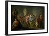 The Pleasures of the Seasons: Spring, C.1730-Johann Georg Platzer-Framed Giclee Print