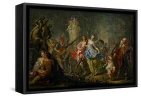 The Pleasures of the Seasons: Spring, C.1730-Johann Georg Platzer-Framed Stretched Canvas