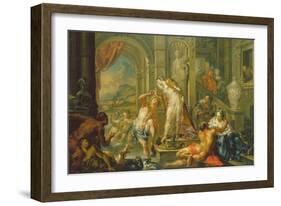 The Pleasures of the Seasons: Summer, C.1730-Johann Georg Platzer-Framed Giclee Print