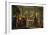 The Pleasures of the Seasons: Winter, C.1730-Johann Georg Platzer-Framed Giclee Print