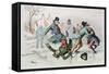 The Pleasures of Winter-Victor Adam-Framed Stretched Canvas