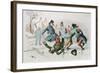 The Pleasures of Winter-Victor Adam-Framed Giclee Print