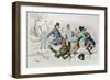 The Pleasures of Winter-Victor Adam-Framed Giclee Print