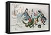 The Pleasures of Winter-Victor Adam-Framed Stretched Canvas