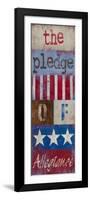 The Pledge of Allegiance-Kingsley-Framed Premium Giclee Print