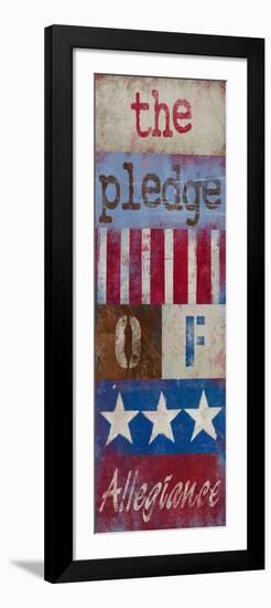 The Pledge of Allegiance-Kingsley-Framed Premium Giclee Print