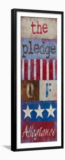 The Pledge of Allegiance-Kingsley-Framed Premium Giclee Print