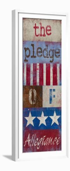 The Pledge of Allegiance-Kingsley-Framed Premium Giclee Print