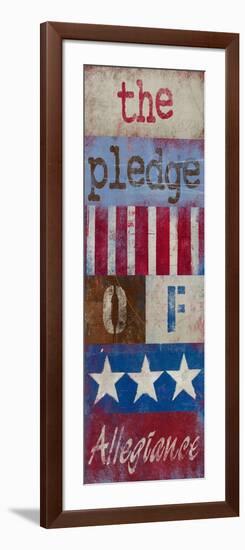 The Pledge of Allegiance-Kingsley-Framed Art Print