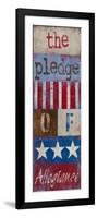 The Pledge of Allegiance-Kingsley-Framed Art Print